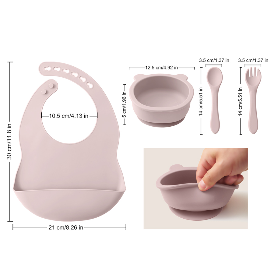 Wholesale Silicone Children Ta - Baby Food Kit ulasan dan harga