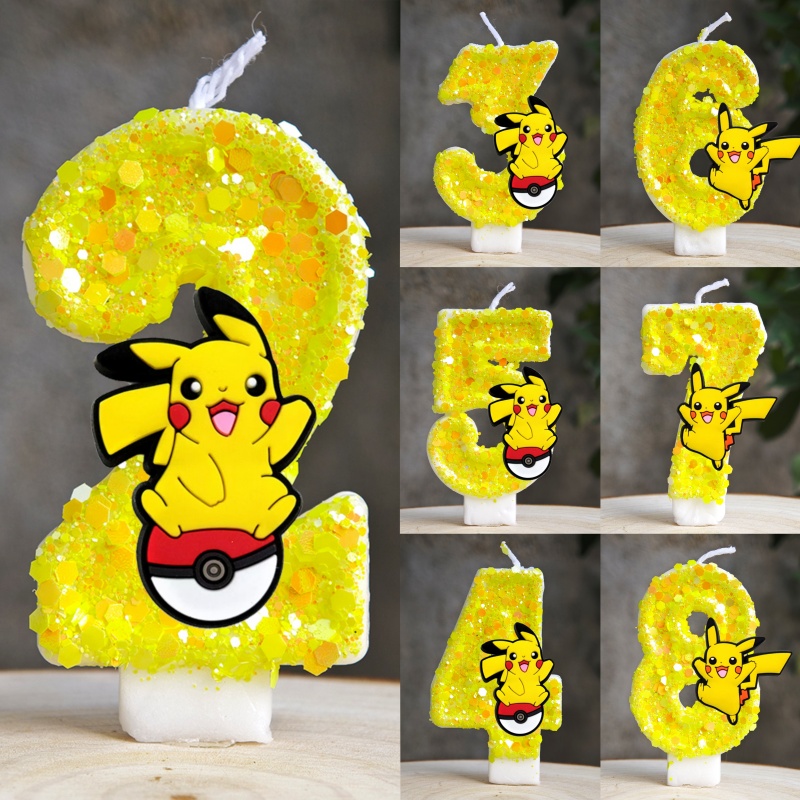 Pokemon Pikachu Candle Cartoon - Baby Food Plan ulasan dan harga