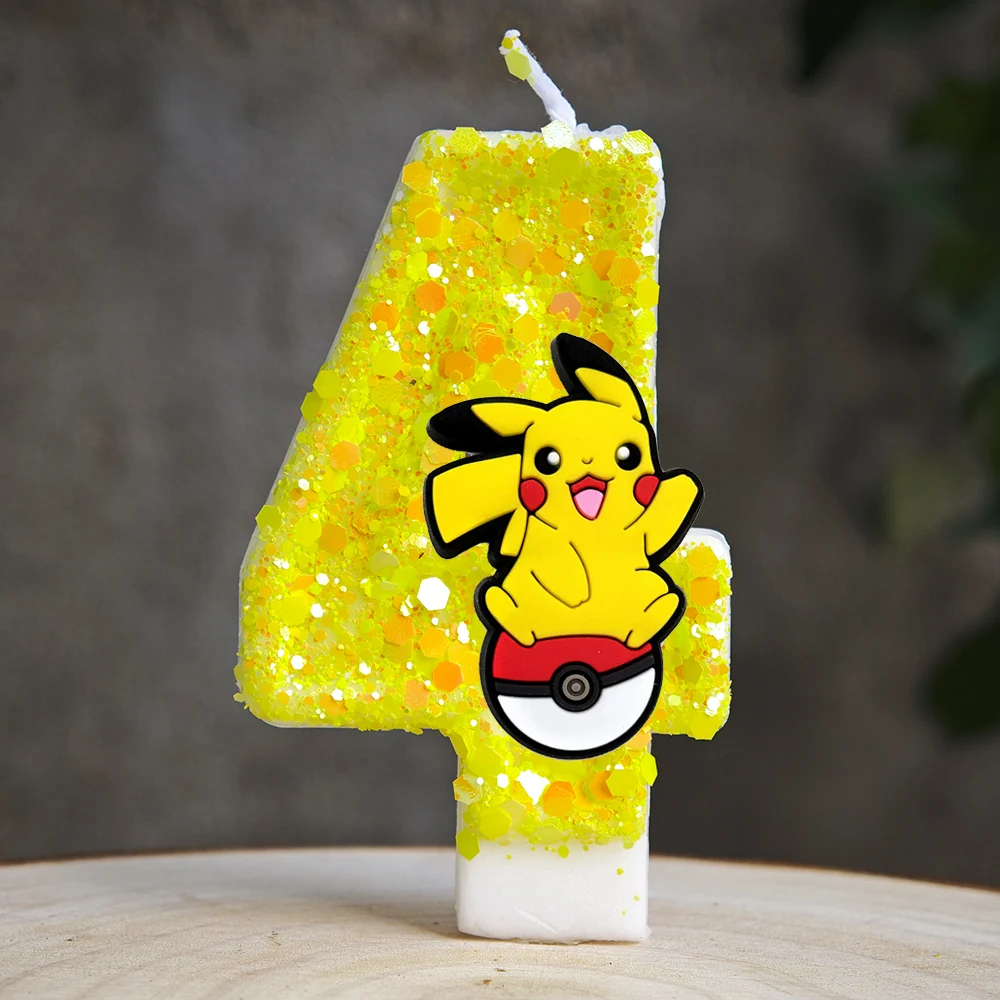 Pokemon Pikachu Candle Cartoon - Baby Food Plan ulasan dan harga