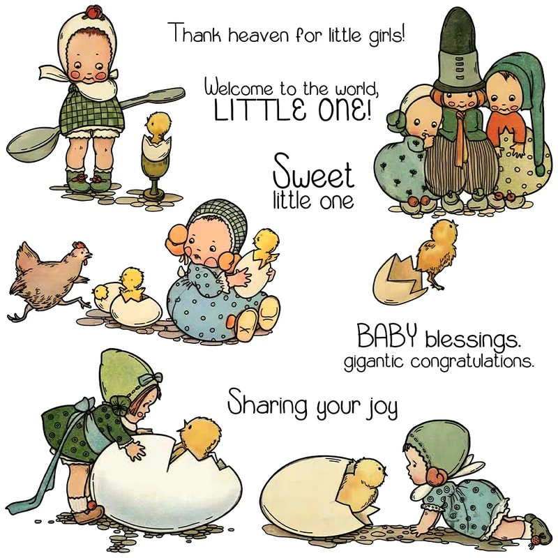 Cute Baby Kids and Egg Chicks  - Baby Food Egg ulasan dan harga
