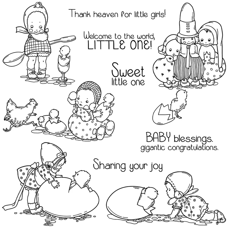 Cute Baby Kids and Egg Chicks  - Baby Food Egg ulasan dan harga