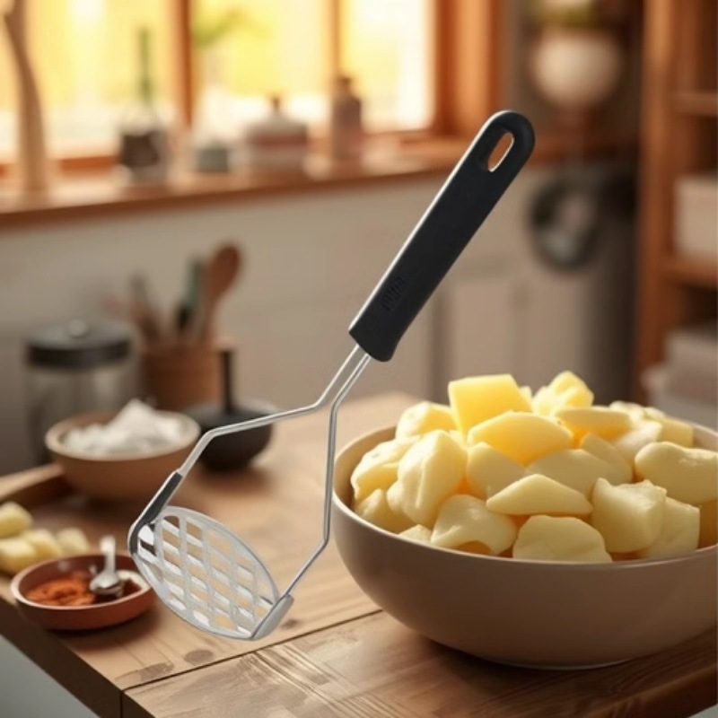 Stainless Steel Potato Pusher  - Baby Food Egg ulasan dan harga