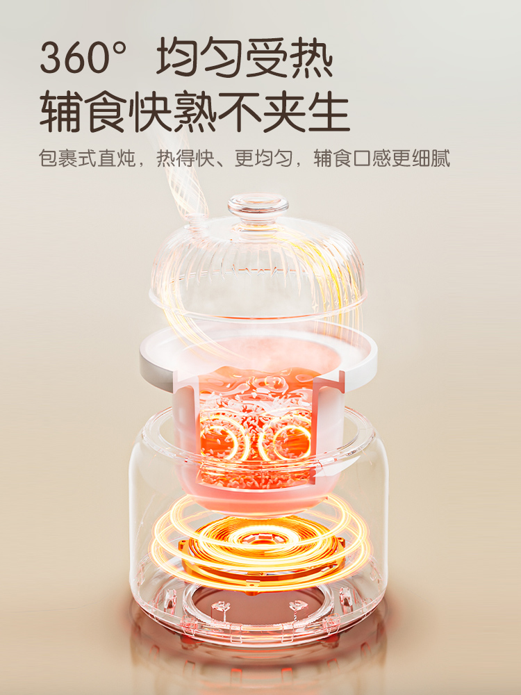 Jiuyang micro-pressure BB pot  - Baby Food Oil ulasan dan harga