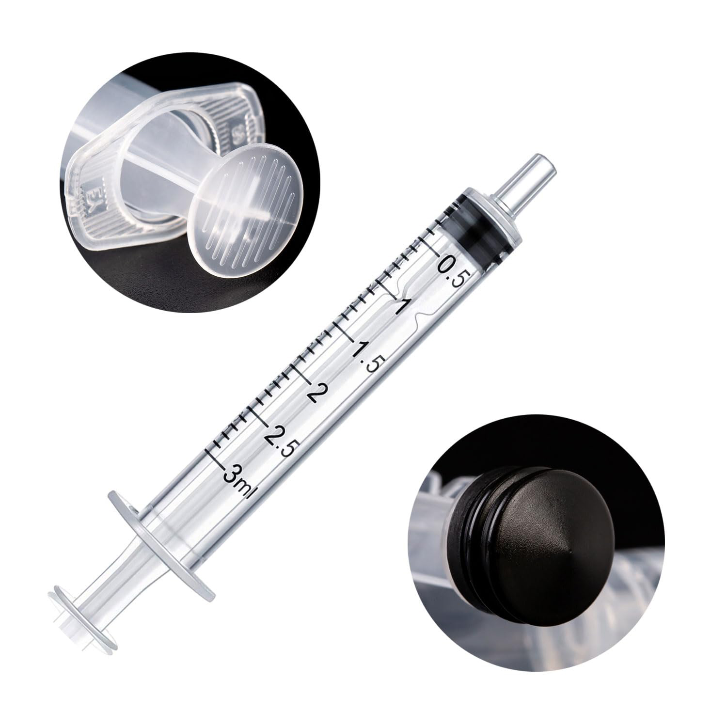 100pcs 3ml/cc Sterile Disposab - Baby Food Allergy Rash ulasan dan harga